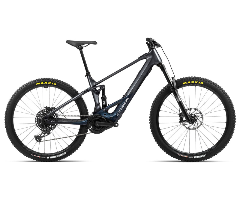 2024 Orbea WILD H20-EAGLE 20mph Enduro Mountain E-Bikes - Small, Basalt Grey-Dark Teal (Gloss)