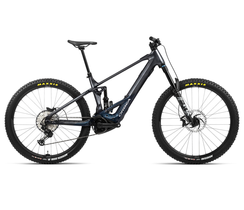 2024 Orbea WILD H10 20mph Enduro Mountain E-Bikes - Small, Basalt Grey-Dark Teal (Gloss)