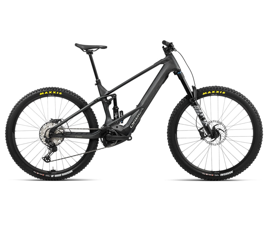 2024 Orbea WILD M10 20mph Enduro Mountain E-Bikes - Small, Carbon Raw (Matte) - Titanium