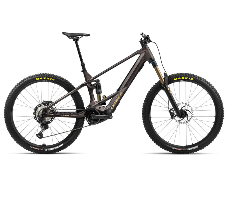 2024 Orbea WILD M-TEAM 20mph Enduro Mountain E-Bikes - Small, Cosmic Carbon View (Matte-Gloss)