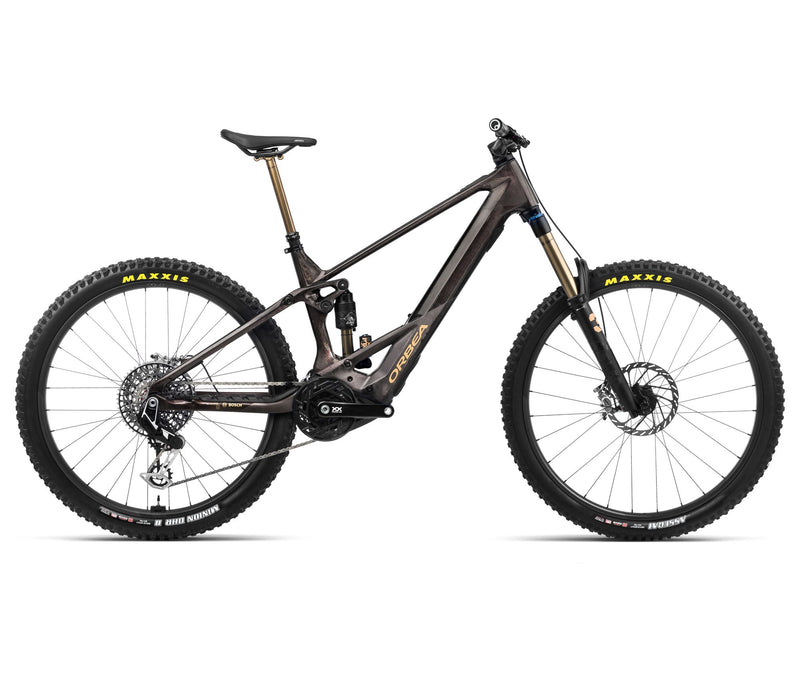 2024 Orbea WILD M-LTD 20mph Enduro Mountain E-Bikes - Small, Cosmic Carbon View (Matte-Gloss)