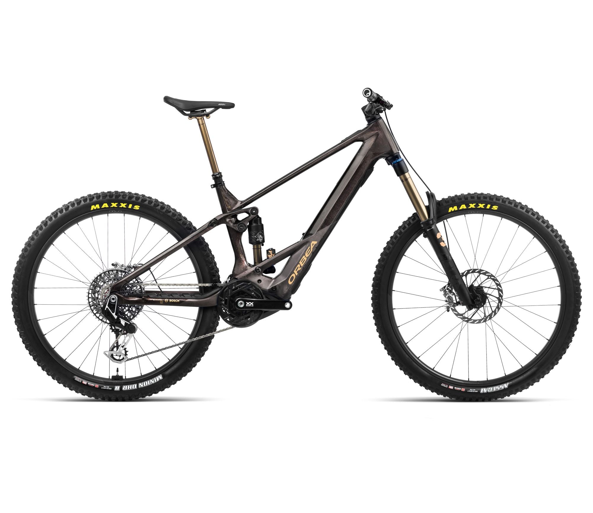 2024 Orbea WILD M-LTD 20mph Enduro Mountain E-Bikes - Medium, Cosmic Carbon View (Matte-Gloss)