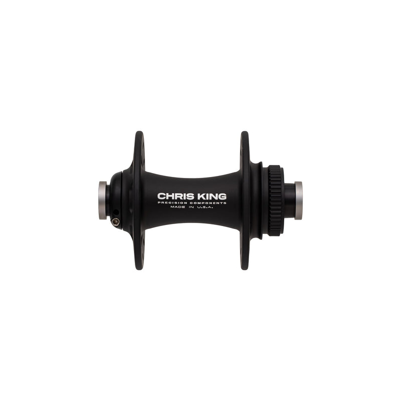 Chris King R45D Front Hub - 12 x 100mm, Center-Lock, Matte Black, 24H