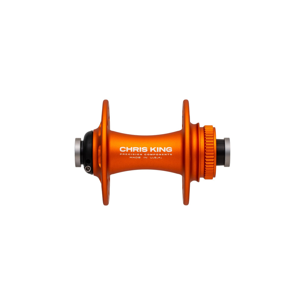 Chris King R45D Centerlock Front Hub - Matte Mango, 32h, 12 x 100mm