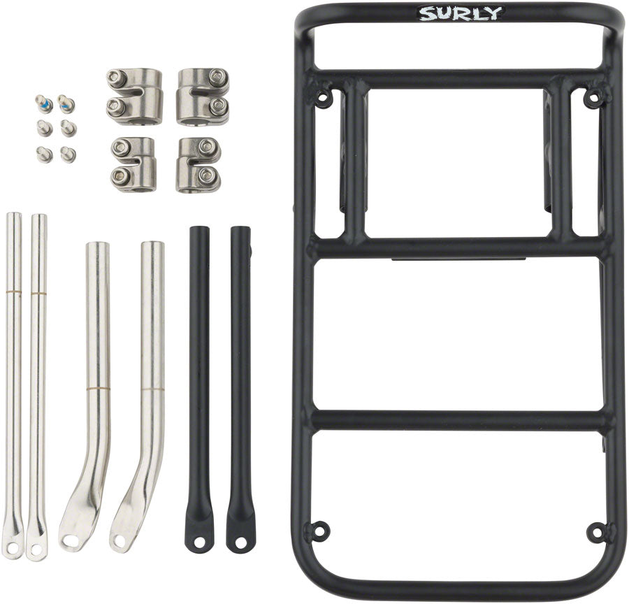 Surly 8-Pack Rack Front Rack - Steel Black