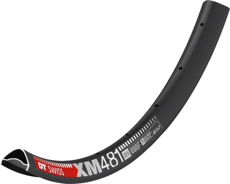 DT Swiss XM 481 Rim - 27.5", Disc, Black, 28H - Open Box, New