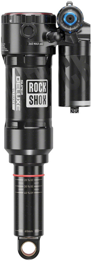 RockShox Super Deluxe Ultimate RC2T Rear Shock - 205 x 65 mm Linear Air 0 Neg/2 Pos Token Reb 55 / Comp 30 L/O4 Standard Trunnion C2