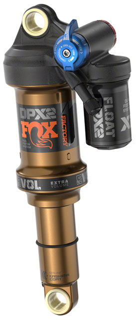 FOX FLOAT DPX2 Factory Rear Shock - Standard, 7.875 x  2.25", EVOL LV, 3-Position Lever, Kashima Coat