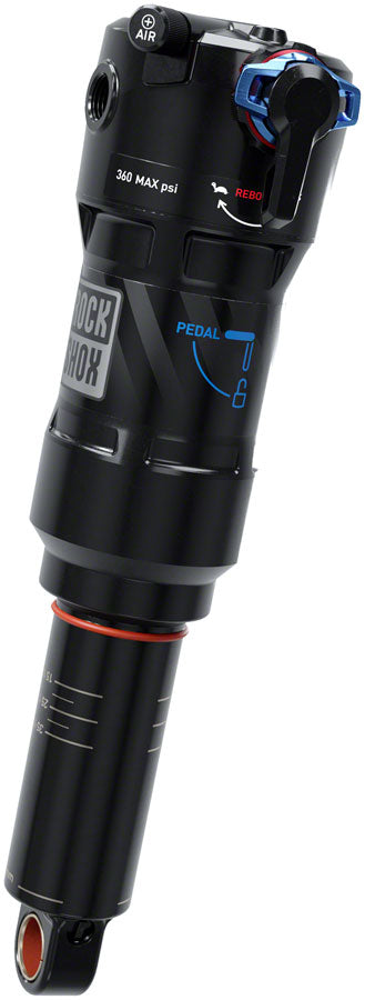 RockShox Deluxe Ultimate RCT Rear Shock - 205 x 57.5mm, LinearAir, 2 Tokens, Reb/Low Comp, 380lb L/O Force, Trunnion / Std, C1