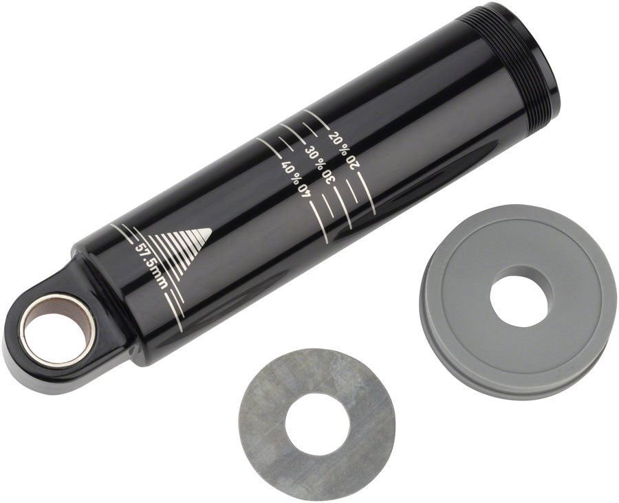 RockShox Rear Shock Damper Body - Standard Eyelet 57.5mm w/ Hydraulic Bottom Out 7.5mm Travel Spacer Super Deluxe C1+ 2023+