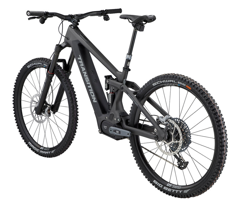 Transition Repeater POWERTRAIN 29" Cabon Complete E-Bike - GX AXS Build, Graphite Grey