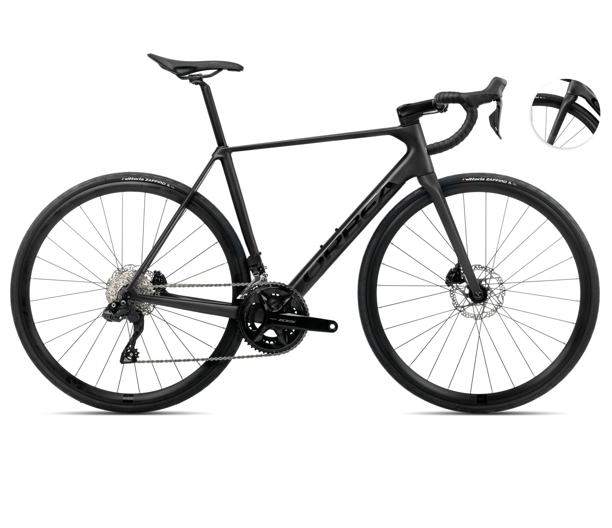 2025 Orbea ORCA M30i Racing ROAD BIKE - 47cm, Vulcano-Black (Matte) Black (Gloss)