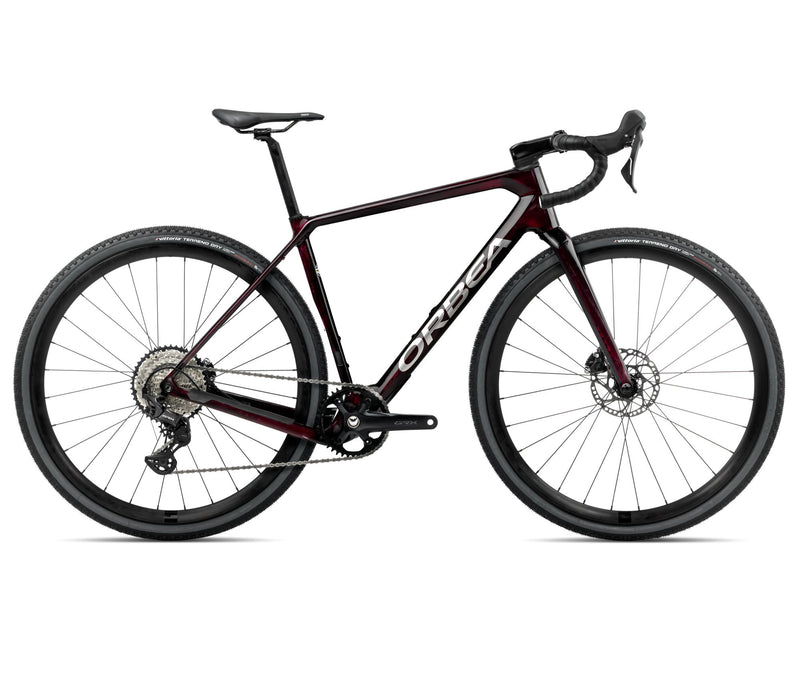 2025 Orbea TERRA M30TEAM 1X Gravel ROAD BIKE - XX-Large, Wine Red Carbon View (Gloss)