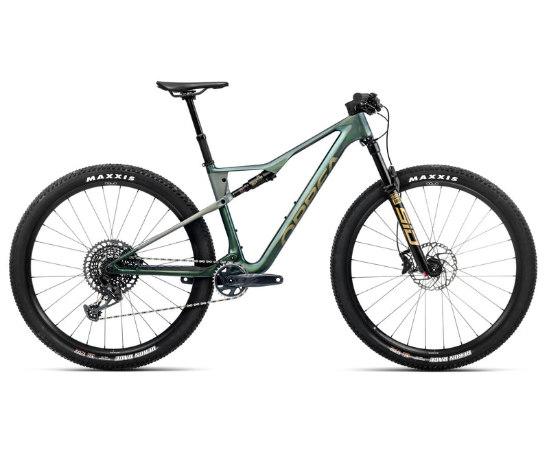 2025 Orbea OIZ M21 XC MTB BIKE - X-Large, Seaweed Carbon View (Gloss) - Spaceship Green (Matte)