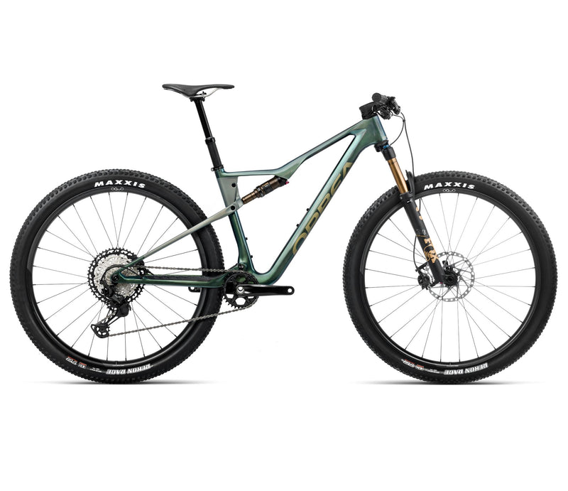 2025 Orbea OIZ M10 XC MTB BIKE - Large, Seaweed Carbon View (Gloss) - Spaceship Green (Matte)