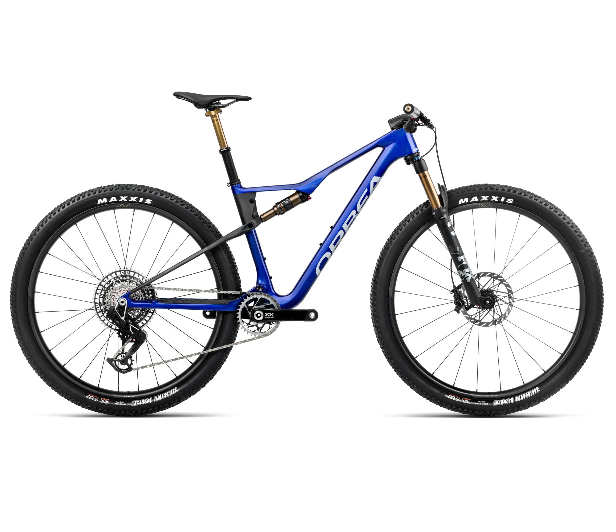 2025 Orbea OIZ M-LTD XC MTB BIKE - Large, Cobalt Blue (Gloss) - Carbon Raw (Matte)