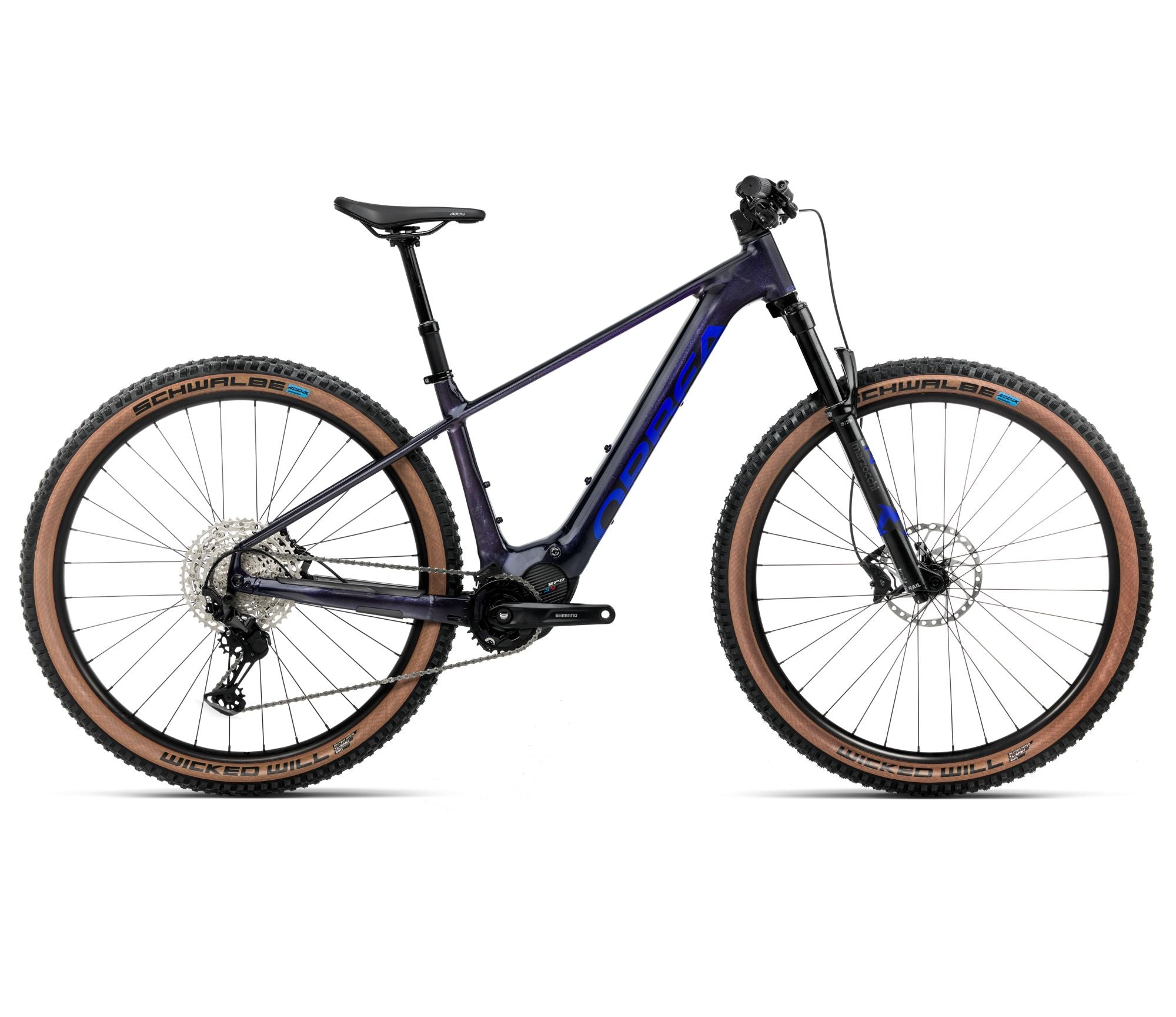 2025 Orbea URRUN 10 20mph Hardtail MTB E-BIKES - Large, Tanzanite - Blue (Gloss)