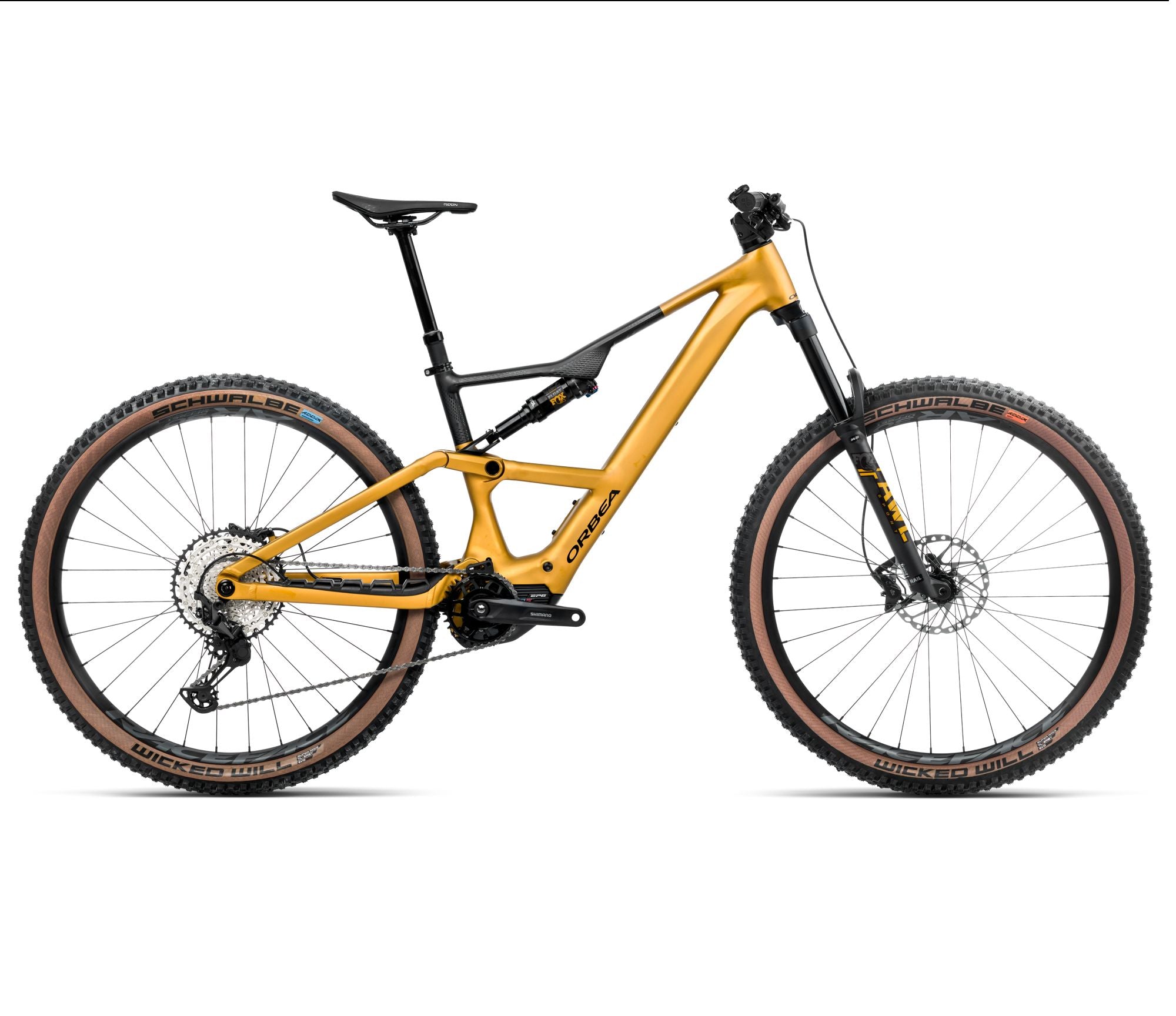 2025 Orbea RISE SL H20 20mph Trail MTB E-BIKES - Large, Bumblebee Yellow-Black (Matte)