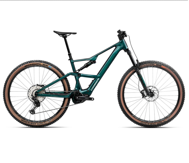 2025 Orbea RISE SL H20 20mph Trail MTB E-BIKES - Large, Escape Green-Splash Ice Green (Gloss)