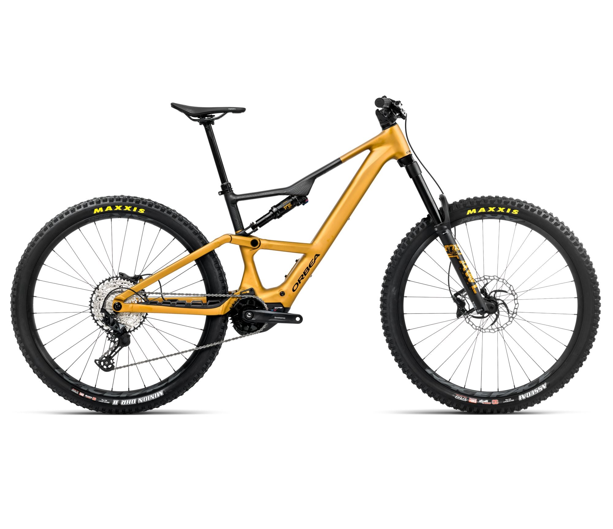 2025 Orbea RISE LT H20 20mph Trail MTB E-BIKES - Large, Bumblebee Yellow-Black (Matte)