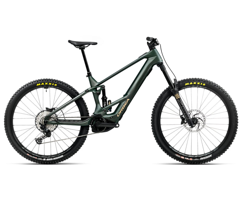 2025 Orbea WILD M20 20mph Enduro MTB E-BIKES - Large, Forest Green Carbon View (Matte)