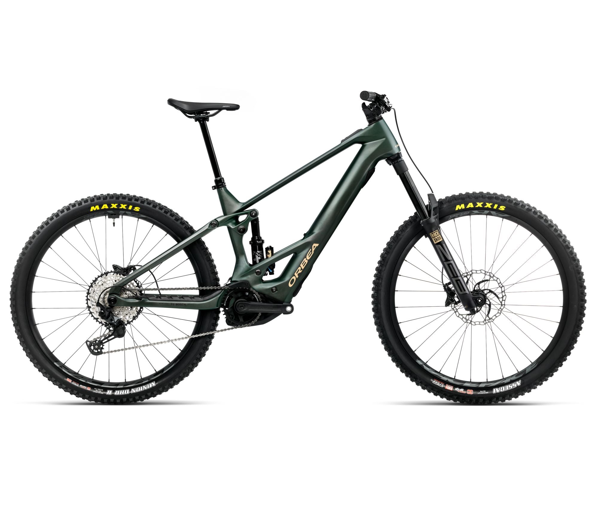 2025 Orbea WILD M20 20mph Enduro MTB E-BIKES - Medium, Forest Green Carbon View (Matte)