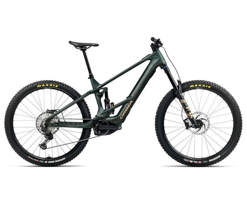 2025 Orbea WILD M10 20mph Enduro MTB E-BIKES - Large, Forest Green Carbon View (Matte)