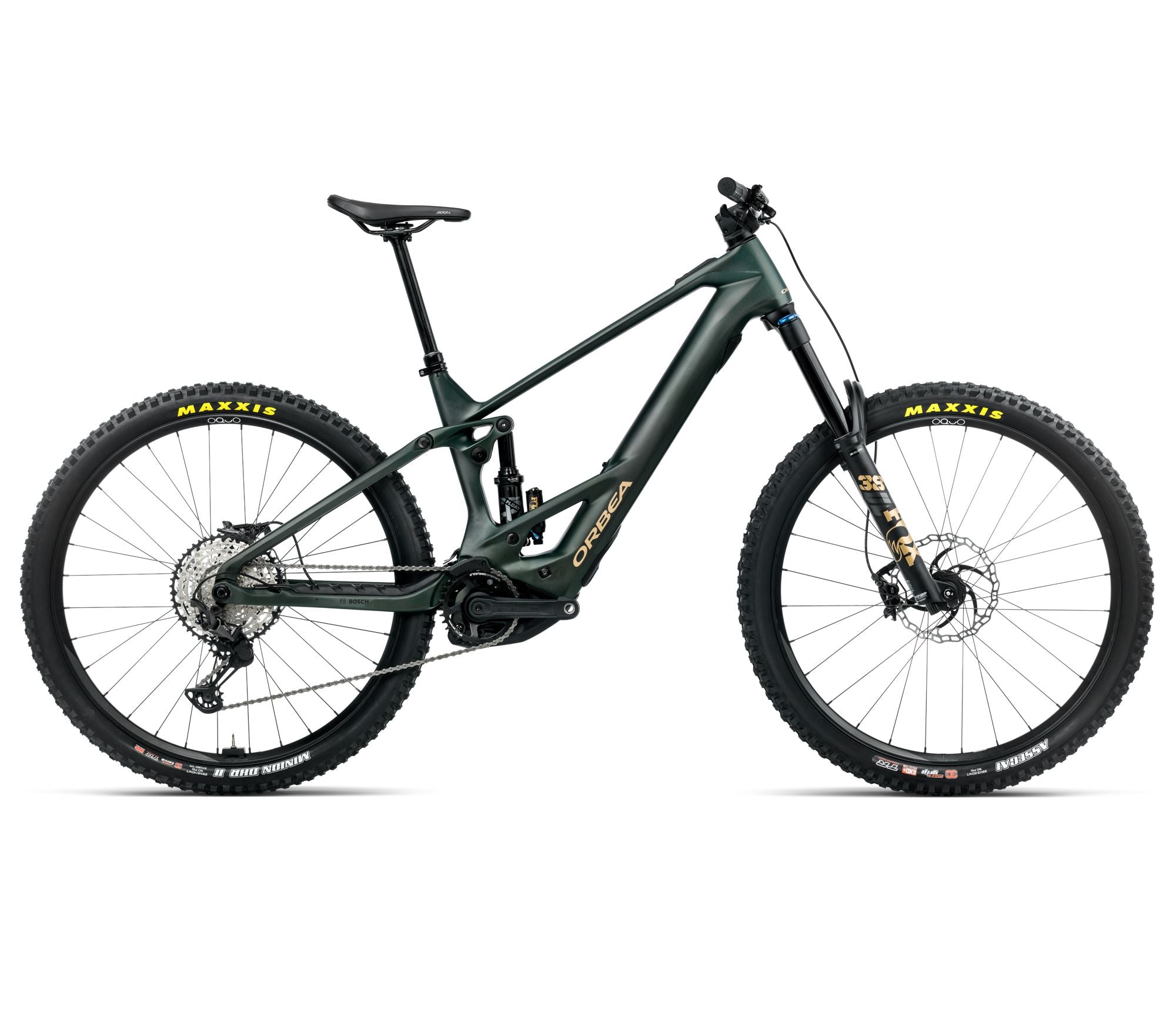 2025 Orbea WILD M10 20mph Enduro MTB E-BIKES - X-Large, Forest Green Carbon View (Matte)