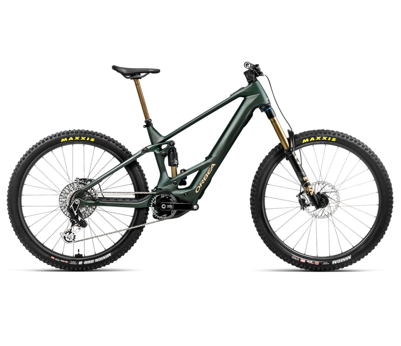 2025 Orbea WILD M-LTD 20mph Enduro MTB E-BIKES - Large, Forest Green Carbon View (Matte)