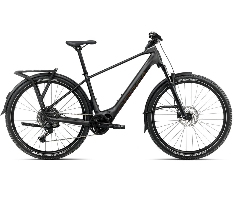 2025 Orbea KEMEN ADV 20 20mph All Terrain URBAN E-BIKES - Large, Diamond Black (Matte-Gloss)