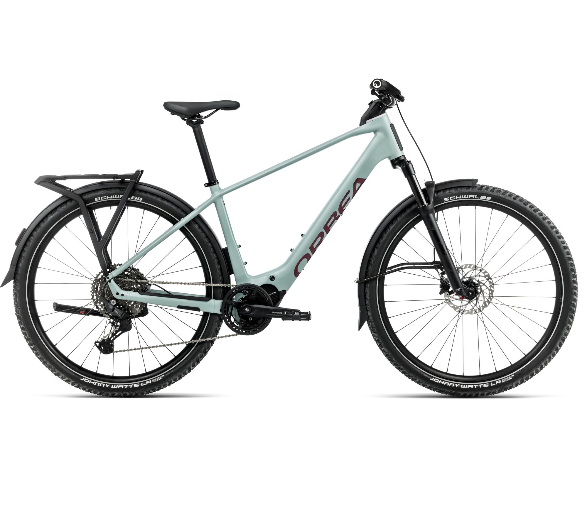 2025 Orbea KEMEN ADV 20 28mph All Terrain URBAN E-BIKES - X-Large, Blue Stone (Matte) - Brugundy (Gloss)