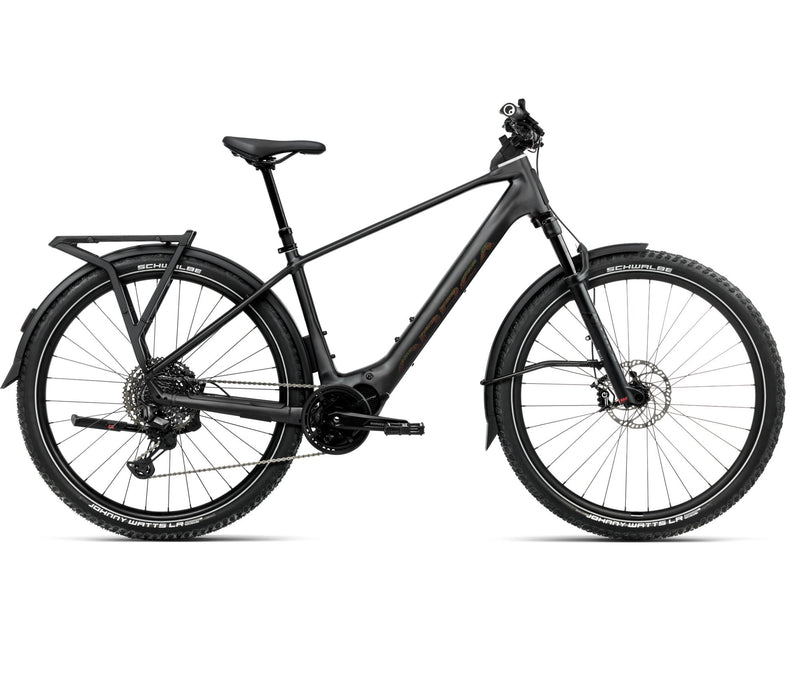 2025 Orbea KEMEN ADV 10 20mph All Terrain URBAN E-BIKES - Small, Diamond Black (Matte-Gloss)