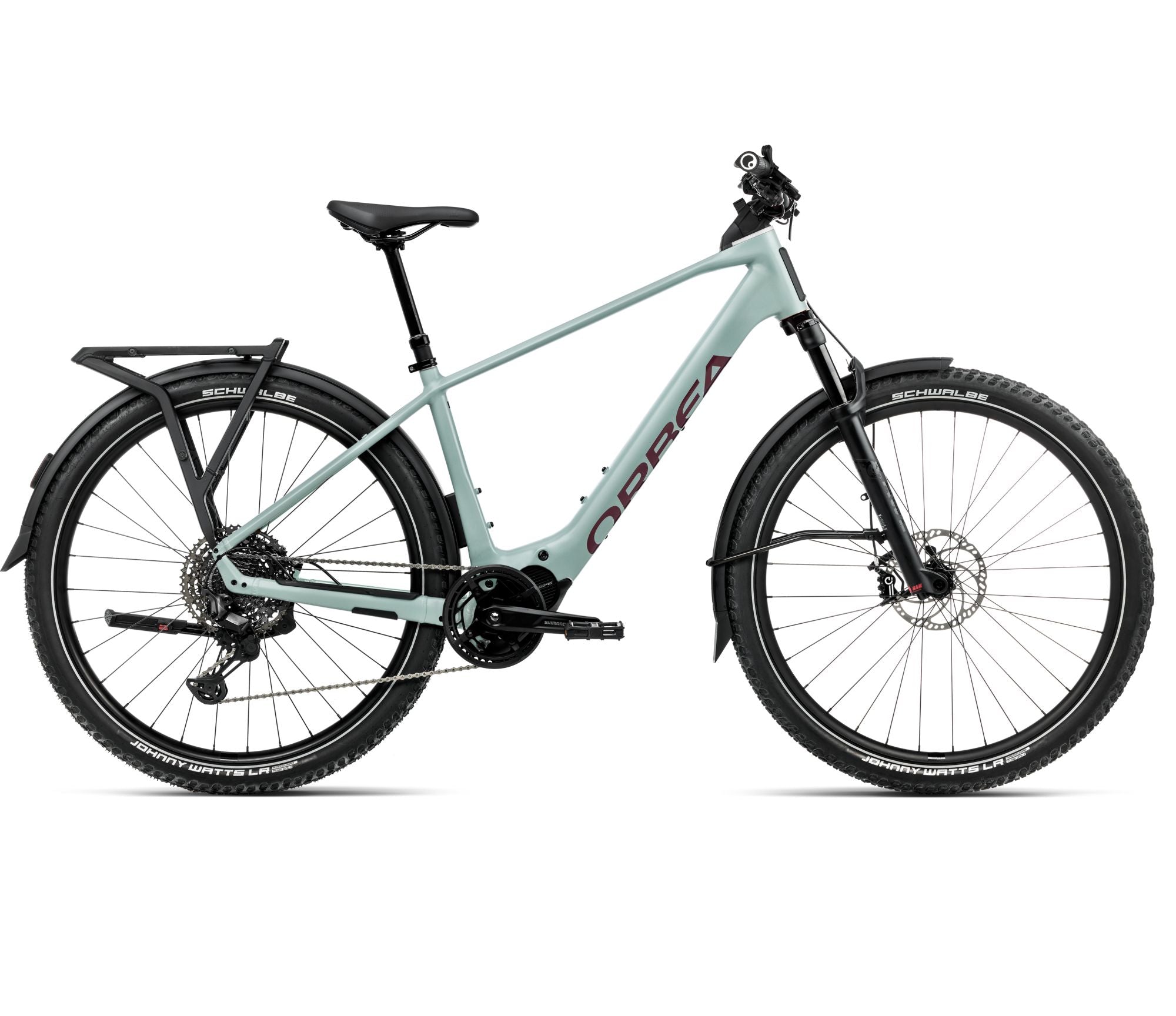 2025 Orbea KEMEN ADV 10 20mph All Terrain URBAN E-BIKES - Large, Blue Stone (Matte) - Brugundy (Gloss)