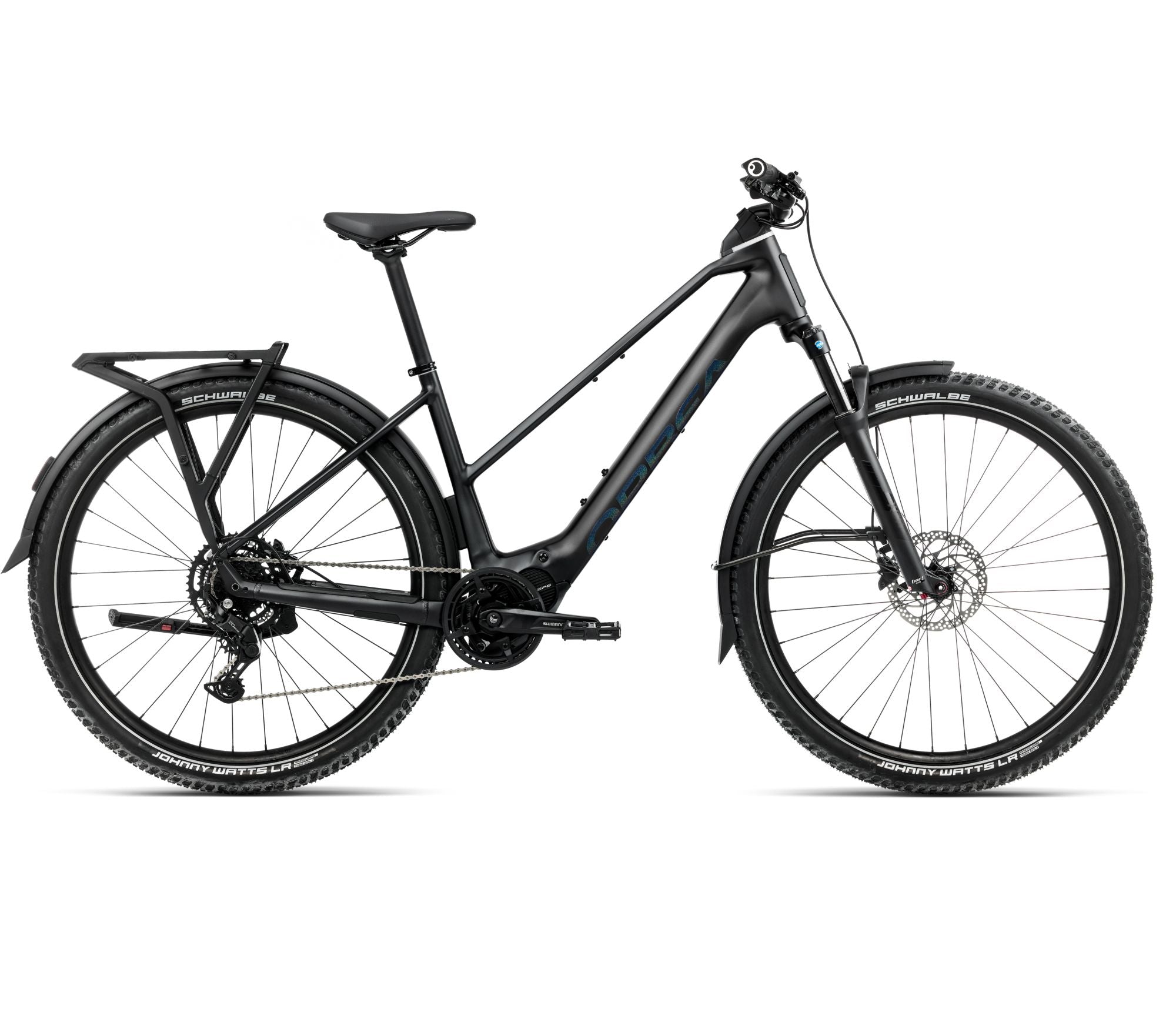 2025 Orbea KEMEN ADV 30 MID 20mph All Terrain URBAN E-BIKES - Large, Diamond Black (Matte-Gloss)