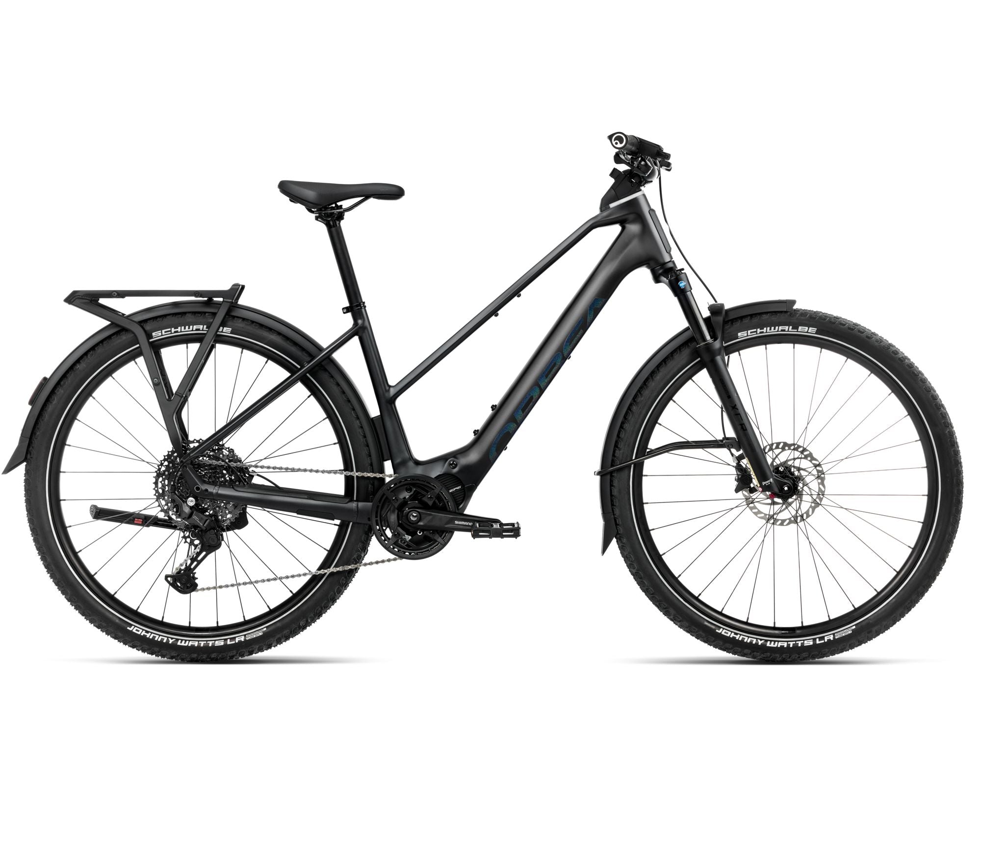 2025 Orbea KEMEN ADV 20 MID 20mph All Terrain URBAN E-BIKES - Large, Diamond Black (Matte-Gloss)