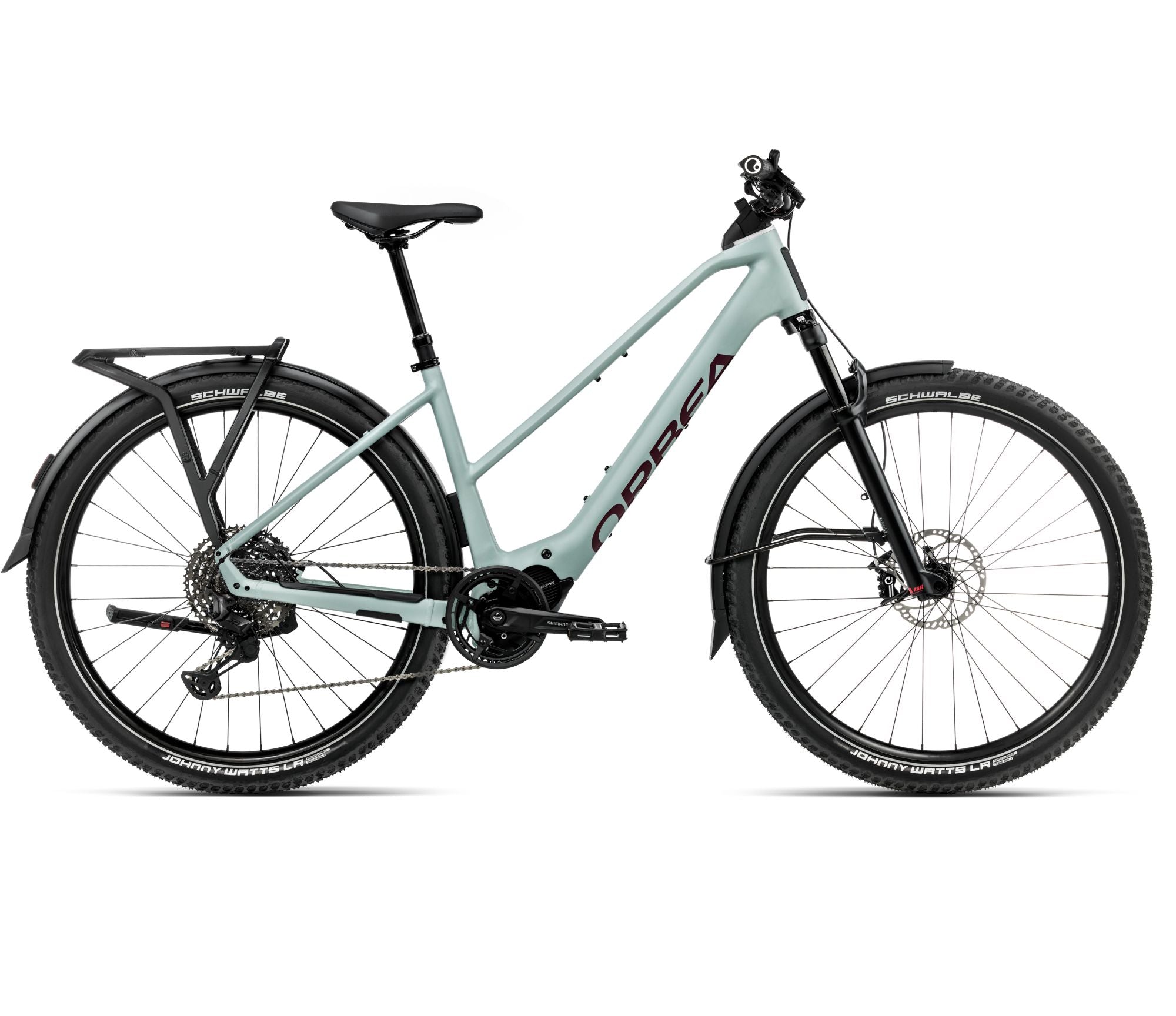 2025 Orbea KEMEN ADV 10 MID 28mph All Terrain URBAN E-BIKES - Large, Blue Stone (Matte) - Brugundy (Gloss)