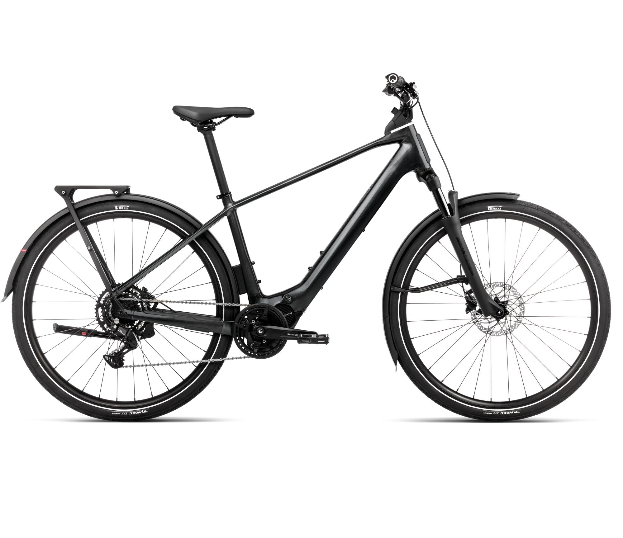 2025 Orbea KEMEN TOUR 30 20mph Touring URBAN E-BIKES - X-Large, Diamond Black (Gloss)