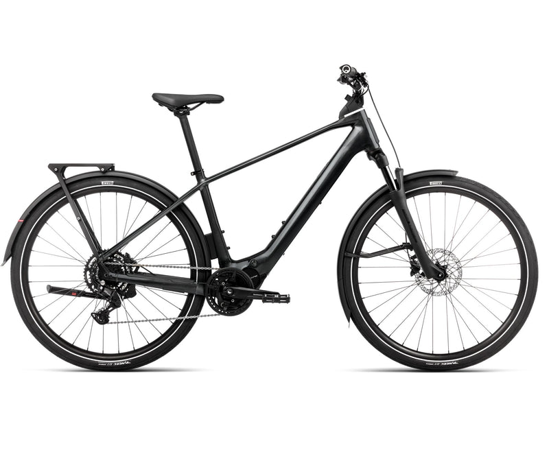 2025 Orbea KEMEN TOUR 30 28mph Touring URBAN E-BIKES - Large, Diamond Black (Gloss)