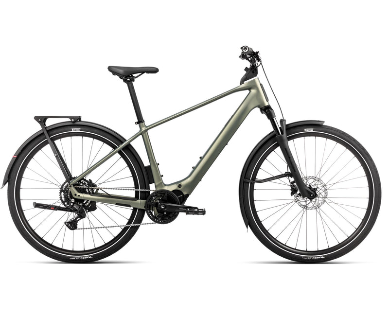 2025 Orbea KEMEN TOUR 30 20mph Touring URBAN E-BIKES - Large, Spaceship Green (Matte)