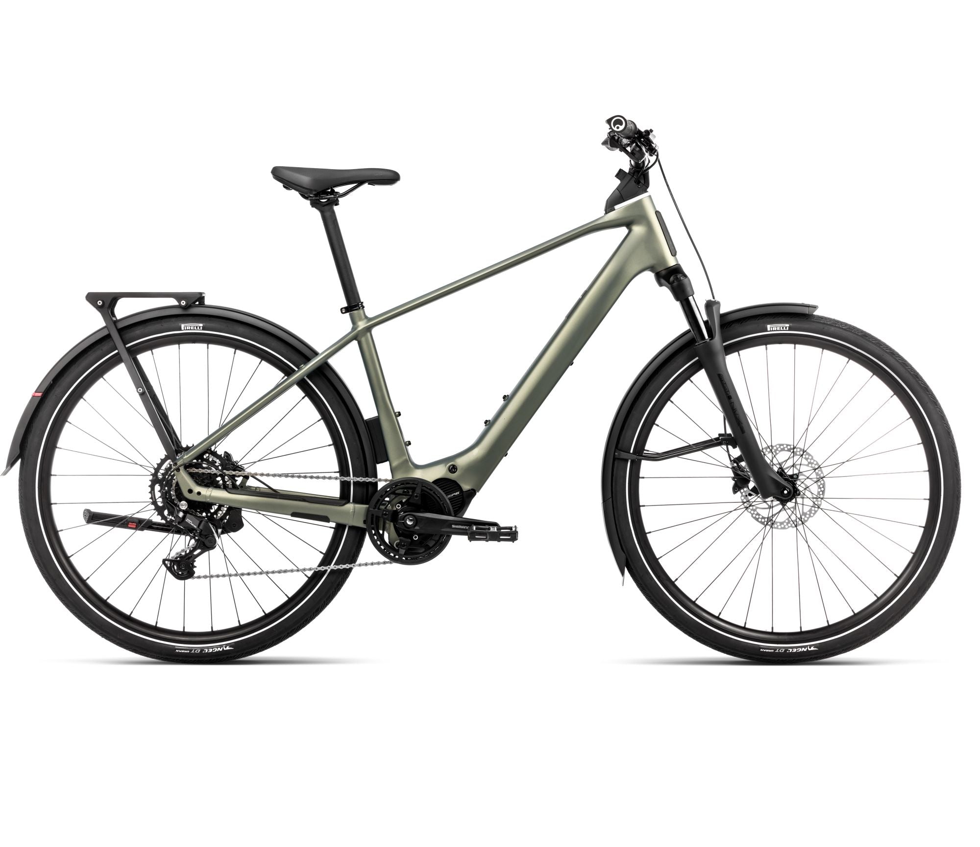 2025 Orbea KEMEN TOUR 30 28mph Touring URBAN E-BIKES - Medium, Spaceship Green (Matte)