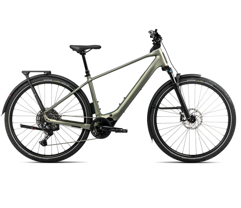 2025 Orbea KEMEN TOUR 10 20mph Touring URBAN E-BIKES - Large, Spaceship Green (Matte)