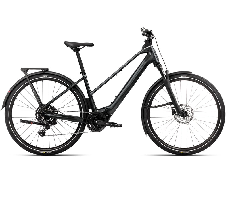 2025 Orbea KEMEN TOUR 30 MID 20mph Touring URBAN E-BIKES - Large, Diamond Black (Gloss)