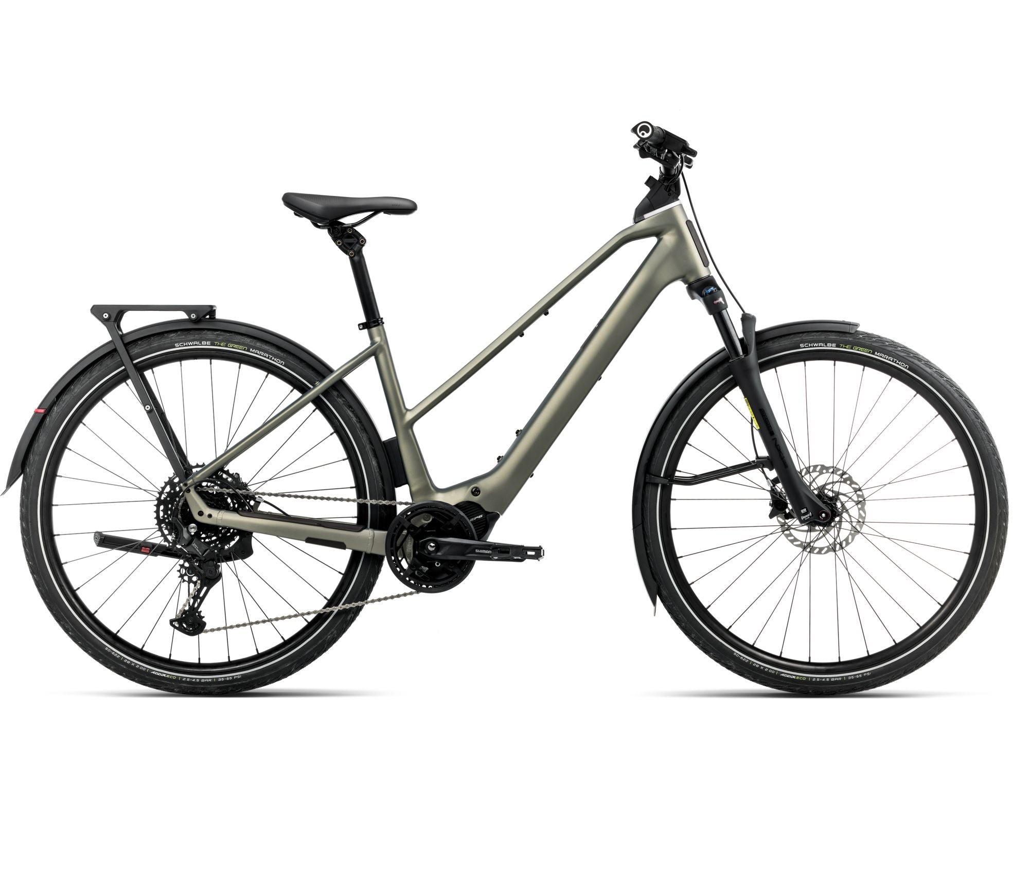 2025 Orbea KEMEN TOUR 20 MID 28mph Touring URBAN E-BIKES - Medium, Spaceship Green (Matte)