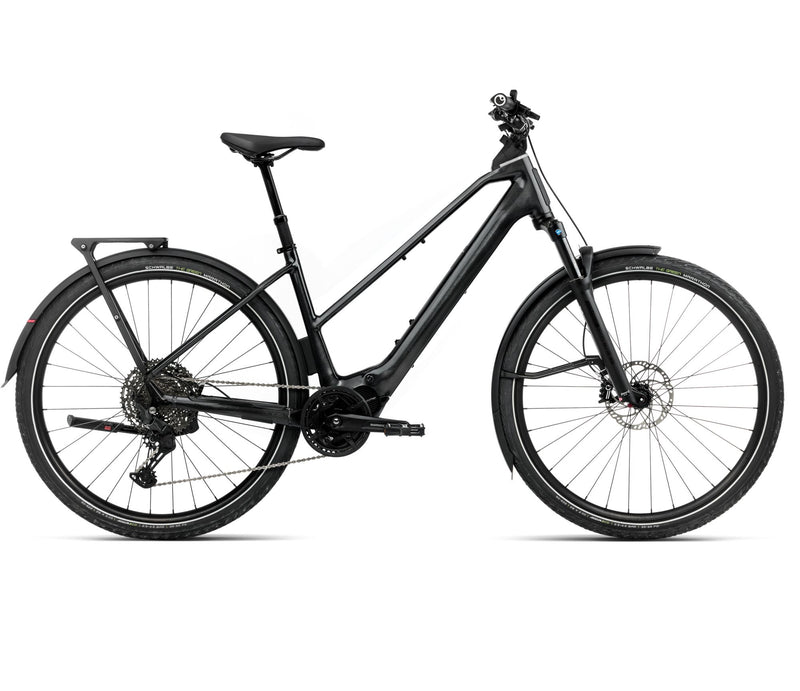 2025 Orbea KEMEN TOUR 10 MID 20mph Touring URBAN E-BIKES - Large, Diamond Black (Gloss)