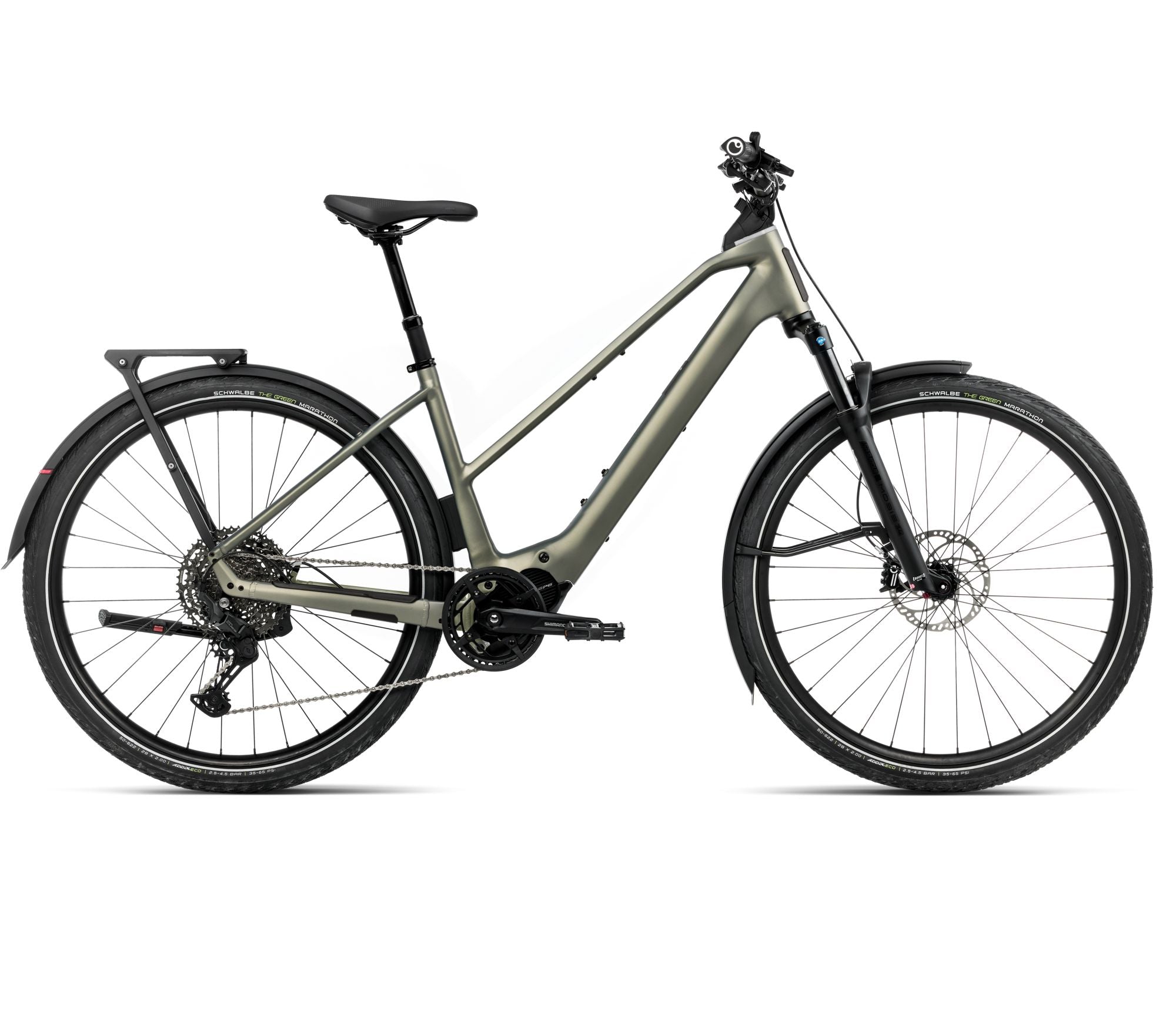 2025 Orbea KEMEN TOUR 10 MID 20mph Touring URBAN E-BIKES - Large, Spaceship Green (Matte)