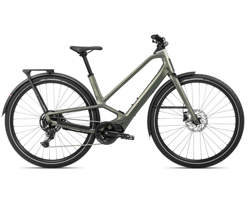 2025 Orbea DIEM 30 28mph City URBAN E-BIKES - Large, Spaceship Green (Matte)