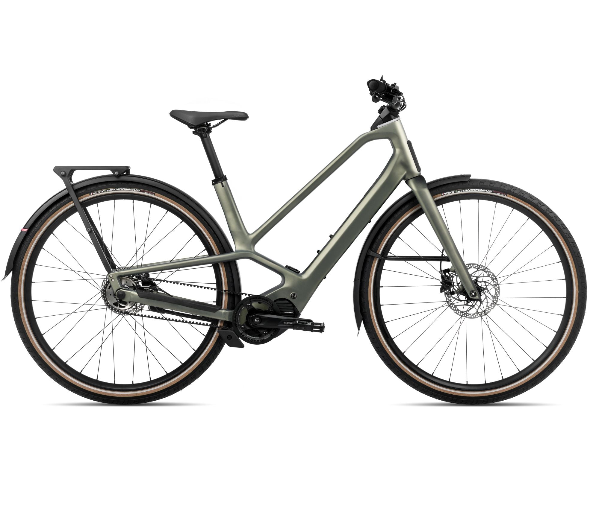 2025 Orbea DIEM 20 28mph City URBAN E-BIKES - Large, Spaceship Green (Matte)