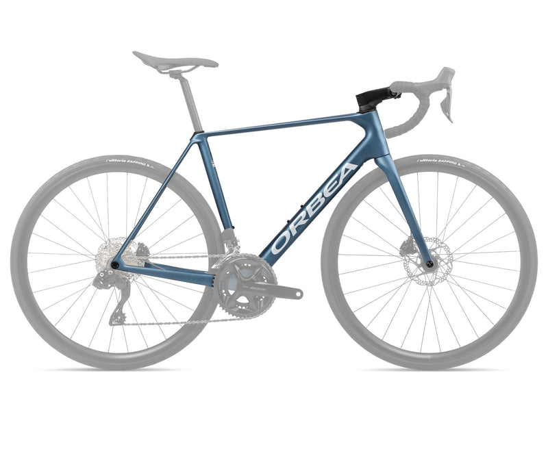 2025 Orbea ORCA OMR Racing Road Frame - 53cm, Slate Blue-Halo Silver (Matte)