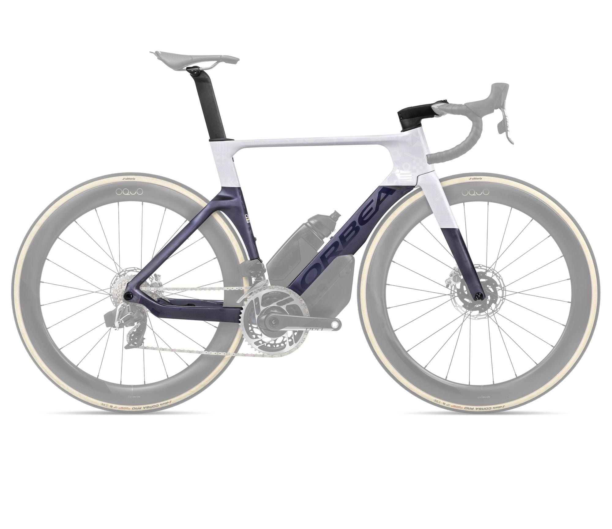 2025 Orbea ORCA AERO OMX Racing Road Frame - 47cm, Tanzanite - Lilac (Matte) Lilac (Gloss)