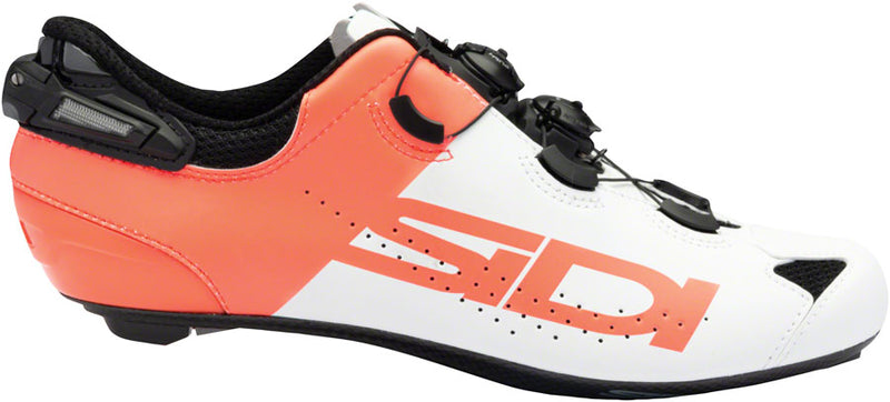 Sidi Shot 2S Pro Road Shoes - Mens White/Coral 42.5